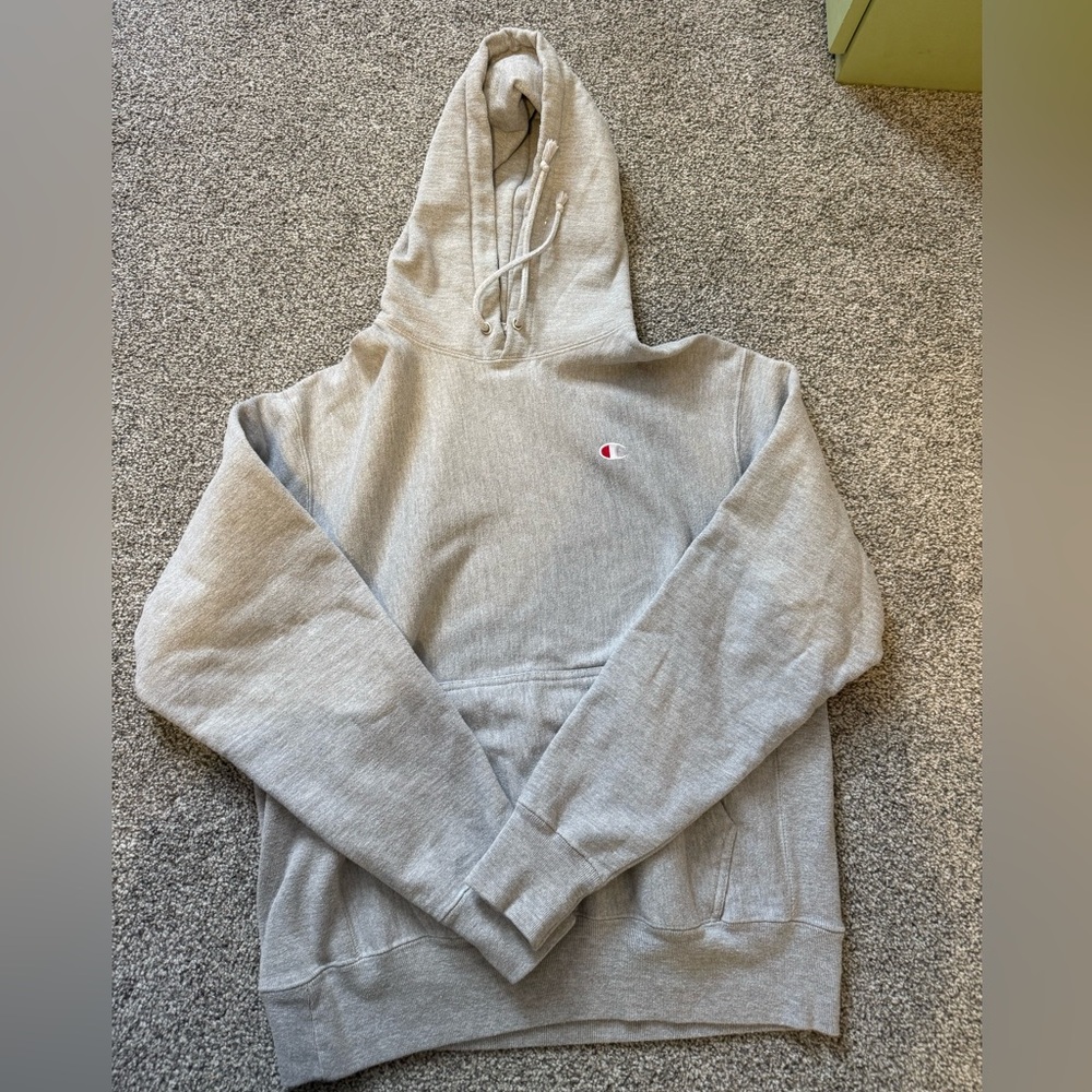 Champion Light Gray Men's Hoodie